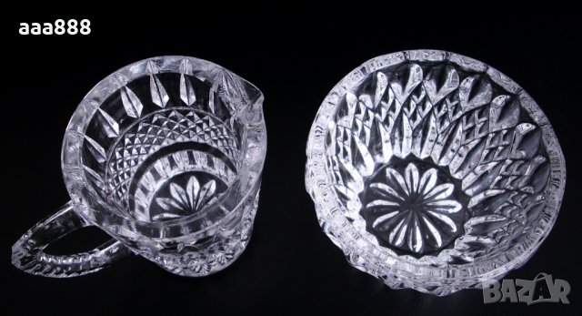 Комплект сосиери кристал, снимка 2 - Прибори за хранене, готвене и сервиране - 33824119