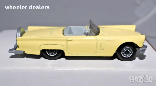 Метална количка Matchbox 1957 Yellow T-Bird , снимка 4 - Колекции - 50429826