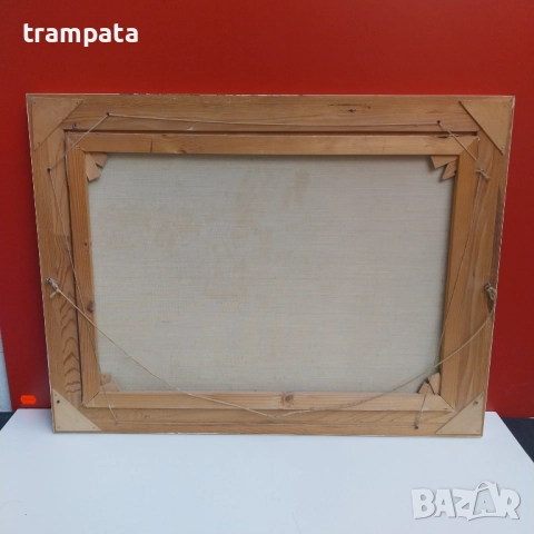 НАЙ ДОБРАТА ОФЕРТА Картина масло пейзаж сигнирана , снимка 6 - Картини - 52977288