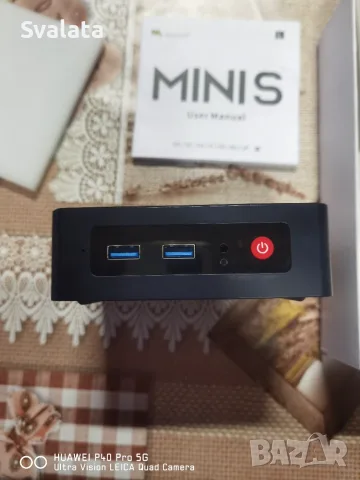 Мини компютър Beelink Mini S12 Pro, 16GB RAM, 500GB SSD, Windows 11, Dual LAN, WiFi 6, 4K, 3.4GHz, снимка 4 - Работни компютри - 56201690