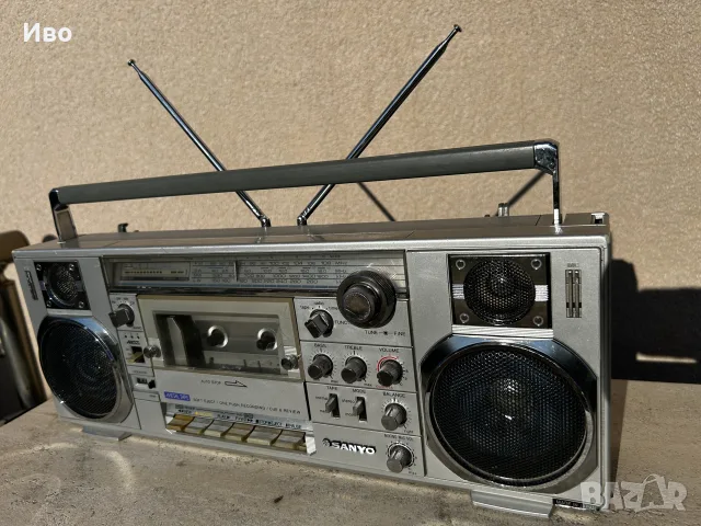 Sanyo 7900L Ретро Радиокасетофон , снимка 5 - Радиокасетофони, транзистори - 56115006