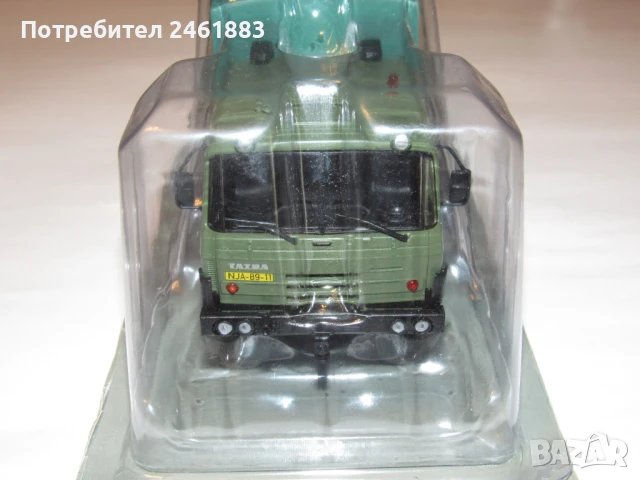 1/43 Deagostin/IXO Tatra 815 VY 8x8 военен камион Чехословакия колекционерска количка. Нов, снимка 2 - Колекции - 50760292
