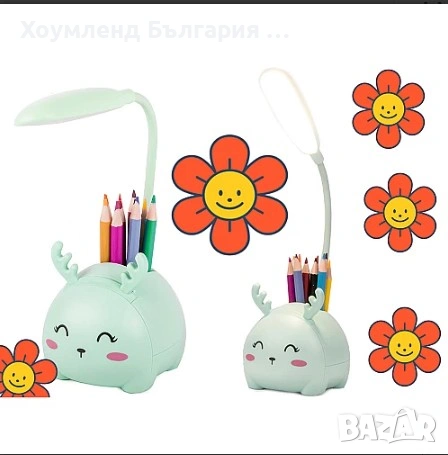 Детска нощна лампа с поставка за телефон, снимка 6 - Детски нощни лампи - 54355178