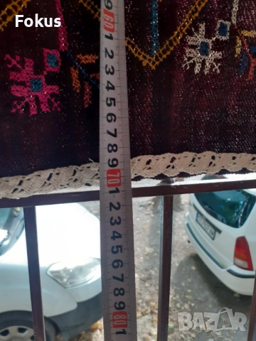 Автентична стара вълнена престилка за народна носия, снимка 4 - Антикварни и старинни предмети - 53295134