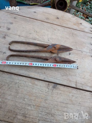 Стари ножеци  за ламарина, снимка 3 - Други ценни предмети - 34881418