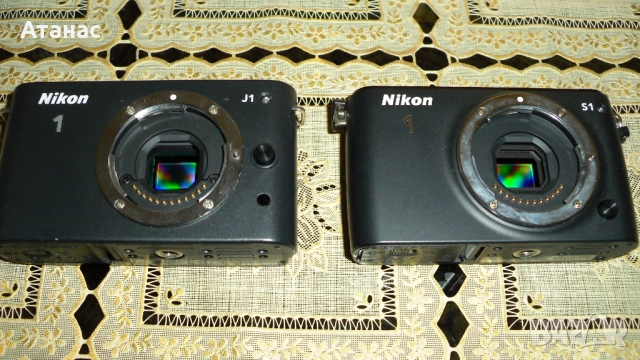 Фотоапарати-тела NIKON 1J1 и NIKON 1S1 - за ремонт за части , снимка 1