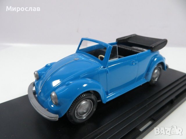 1:40 Wiking VW Beetle КАБРИО МОДЕЛ КОЛИЧКА ИГРАЧКА , снимка 4 - Колекции - 42571892