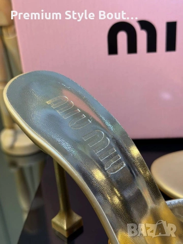 обувки на ток miu miu Gucci , снимка 7 - Дамски ежедневни обувки - 54159403