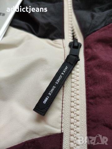 Мъжко спортно яке Jack&Jones размер L, снимка 5 - Якета - 35198554