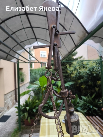 Стар търговски кантар паланца