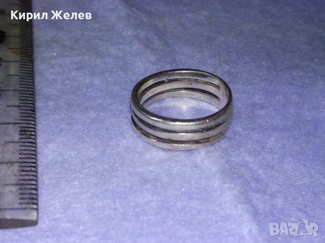 СТИЛЕН АЖУРЕН ЕЛЕГАНТЕН СРЕБЪРЕН АРТ ПРЪСТЕН СРЕБРО 925 РЪЧНА ИЗРАБОТКА 40022, снимка 11 - Пръстени - 42762931