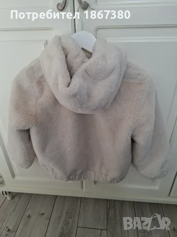 Зимно палто Zara, снимка 2 - Детски якета и елеци - 56543004