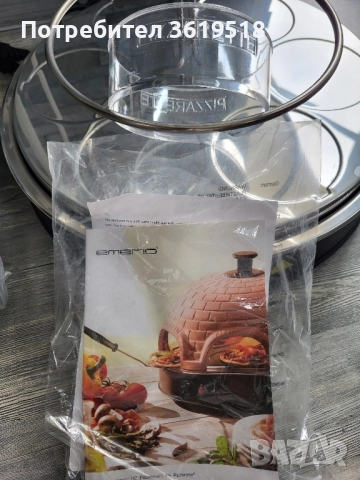 Електрическа пещ за пица Emerio PIZZARETTE, снимка 5 - Печки, фурни - 51942477