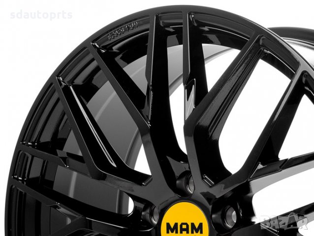 18" Джанти MAM RS4 Ауди 5X112 Audi A4 B8 B9 A5 A6 C7 C8 A7 A8 D4 D5, снимка 3 - Гуми и джанти - 30828232