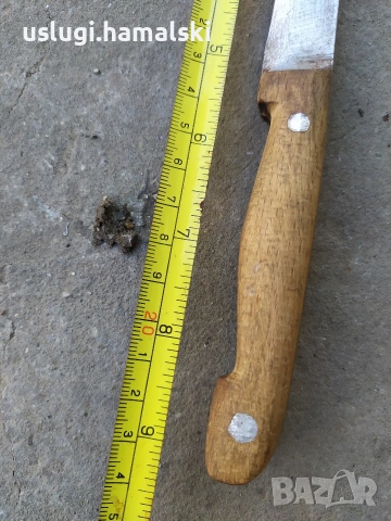 Стар нож, снимка 6 - Антикварни и старинни предмети - 54173707