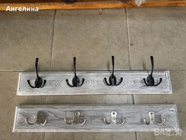 Стенна дървена закачалка , снимка 3 - Закачалки - 30925105