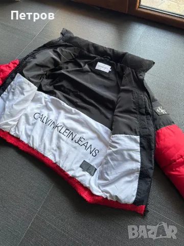 КАТО ЧИСТО НОВО Calvin Klein зимно яке, снимка 11 - Якета - 48573502