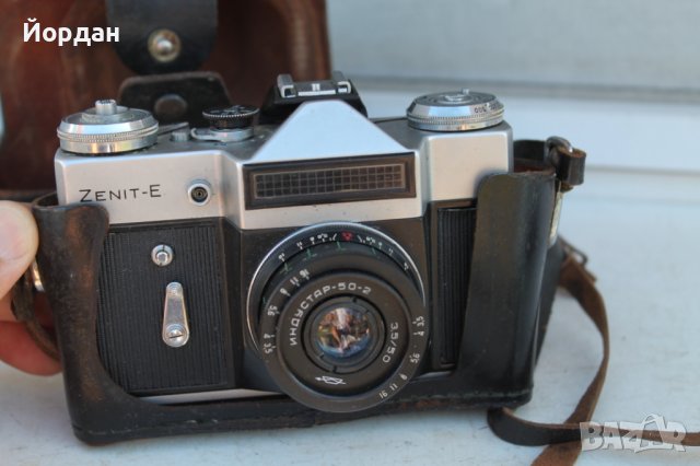 СССР фотоапарат "Zenit-E", снимка 2 - Антикварни и старинни предмети - 38065537