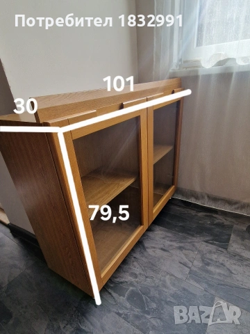 Шкаф-витрина за съхранение, снимка 9 - Секции и витрини - 54225878
