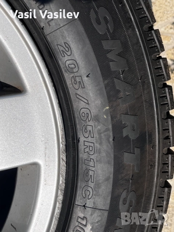 Джанти 15 цола за VW T5  със гуми , снимка 5 - Гуми и джанти - 55741060