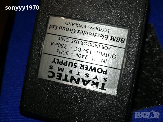 TRANTEC SYSTEMS-LONDON ENGLAND-WIRELESS MICROPHONE 2910221903, снимка 15 - Микрофони - 38493685