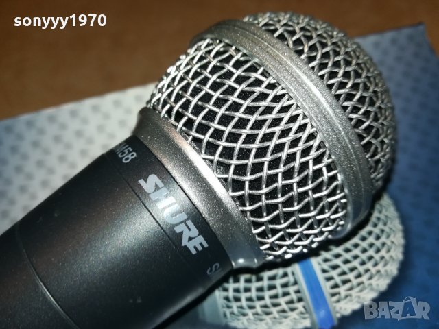 SHURE SM58 MICROPHONE FROM GERMANY 1001221724, снимка 9 - Микрофони - 35392754