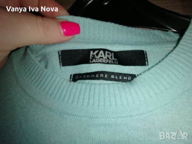 Karl Lagerfeld оригинален пуловер 