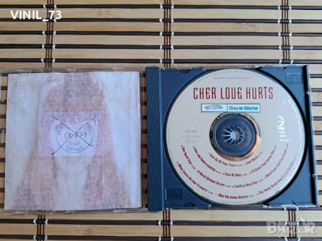 Cher – Love Hurts, снимка 2 - CD дискове - 50603461
