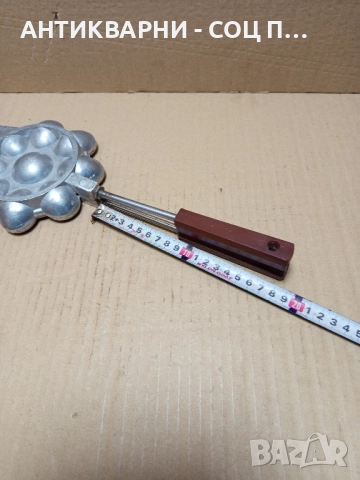 Соц Стар Гофретник За Тестени Изделия. , снимка 12 - Антикварни и старинни предмети - 51870472