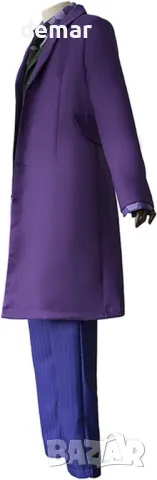 nezababy костюм на Жокер косплей лилаво аксесоари за Хелоуин, размер S, снимка 2 - Други - 47762851