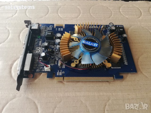 Видео карта NVidia GeForce Galaxy 8600 GT 256MB GDDR2 128bit PCI-E, снимка 5 - Видеокарти - 42462720