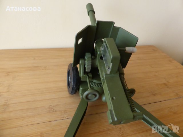 Руско метално оръдие играчка, снимка 7 - Антикварни и старинни предмети - 44375960