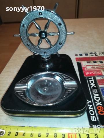 ПЕПЕЛНИК С КОРАБЕН РУЛ-КАПИТАНСКИ 0709251051, снимка 5 - Други ценни предмети - 51631003