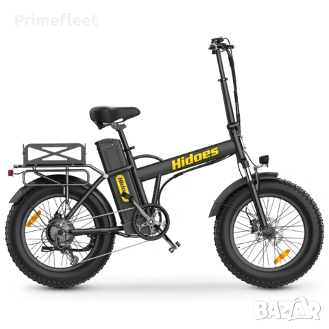 Hidoes F3 PRO Electric Bike | Range up to 110 km | 45 km/h | Powerful E-bike for City and Work, снимка 7 - Велосипеди - 54180183