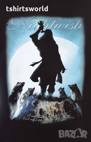 Нов мъжки суичър с дигитален печат на музикалната група Nightwish, Найтуиш, снимка 2 - Суичъри - 31819648