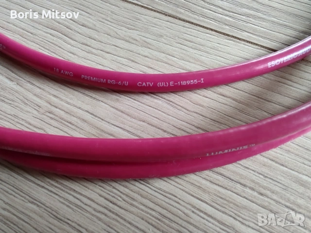 Esoteric*USA*RCA CATV coax *high-end*, снимка 6 - Други - 53019246