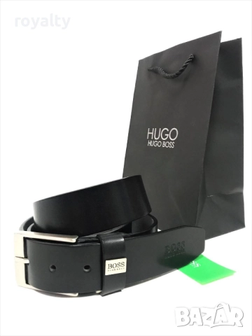 Hugo Boss ЕСТЕСТВЕНА КОЖА Мъжки Колани Различни Модели , снимка 3 - Колани - 52854642
