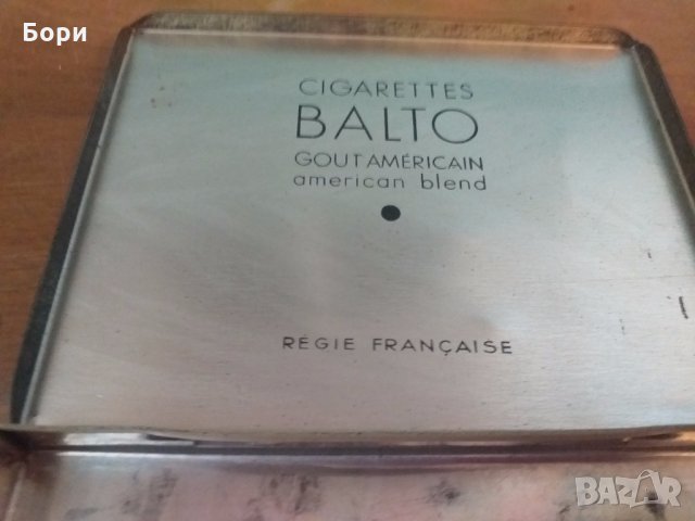 Метална цигарена кутия 1950г, снимка 7 - Други ценни предмети - 32013483
