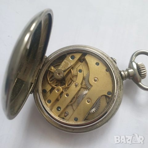 Стар джобен часовник, снимка 4 - Антикварни и старинни предмети - 51877252