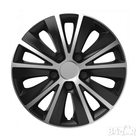 Тасове за джанти 14'' Versaco Rapid сребрист/черен
