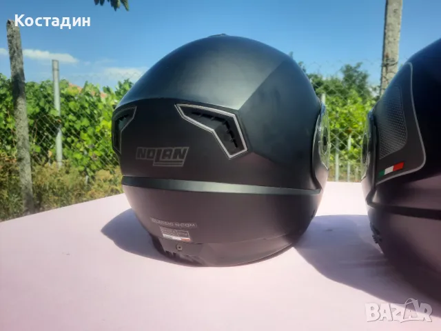 Мото каска Nolan N-104 Evo Flip  , снимка 6 - Аксесоари и консумативи - 47779684
