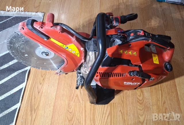 Hilti DSH 600 x с помпа бензинов фугорез, снимка 4 - Други инструменти - 53305693