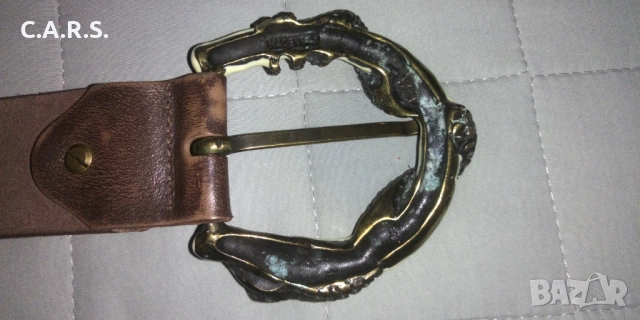 Кожен колан Rino Leather - Made in Italy, снимка 6 - Колани - 52583477