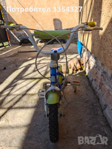 Детско колело с помощни колела, снимка 3 - Детски велосипеди, триколки и коли - 52176607