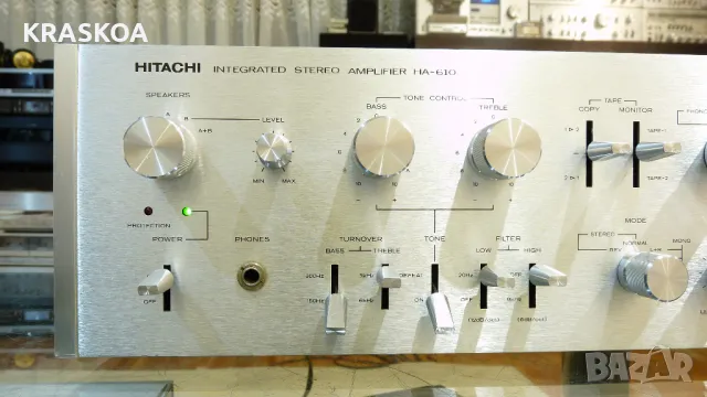 HITACHI HA-610, снимка 5 - Ресийвъри, усилватели, смесителни пултове - 47669871