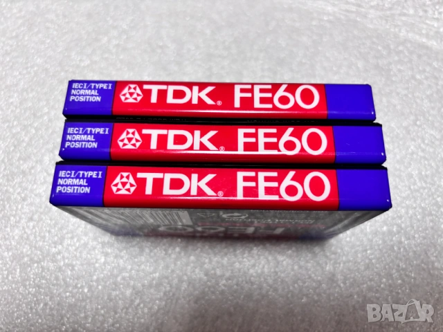 Нови! Запечатани! Аудио касети TDK FE60 FERRIC IEC I / TYPE I NORMAL POSITION, снимка 4 - Аудио касети - 54218757