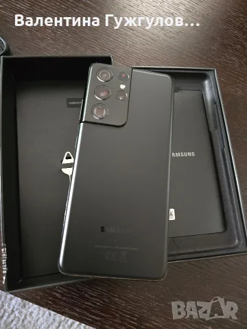 Samsung Galaxy S21 Ultra 5G 256GB Phantom Black, снимка 4 - Samsung - 55847964