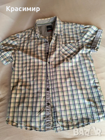 Риза с къс ръкав