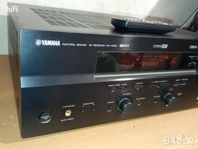 6.1 ресивър Yamaha RX-V550, снимка 2 - Ресийвъри, усилватели, смесителни пултове - 56510276