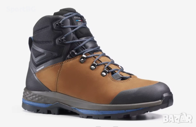 МЪЖКИ НЕПРОМОКАЕМИ КОЖЕНИ ТУРИСТИЧЕСКИ / ТРЕКИНГ ОБУВКИ FORCLAZ MT00 HYB HIGH